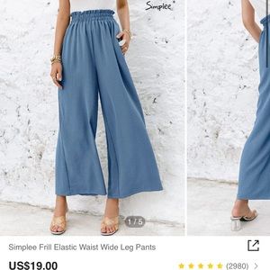 NWOT Wide Leg Pants